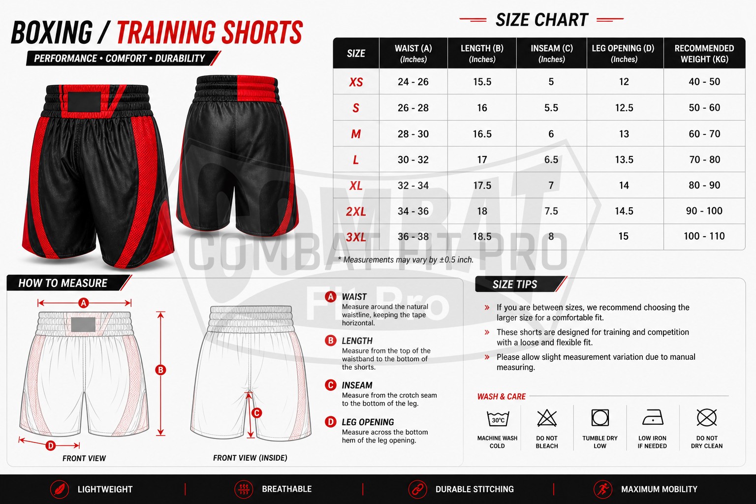Premium Custom Boxing Shorts - Image 6