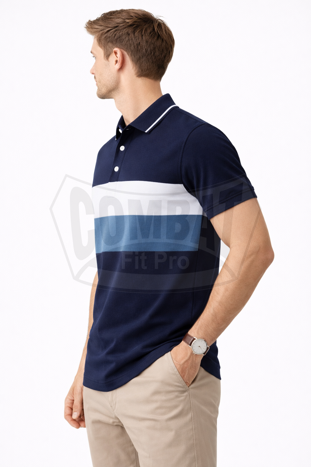 Premium Men's Polo Shirt - Image 4